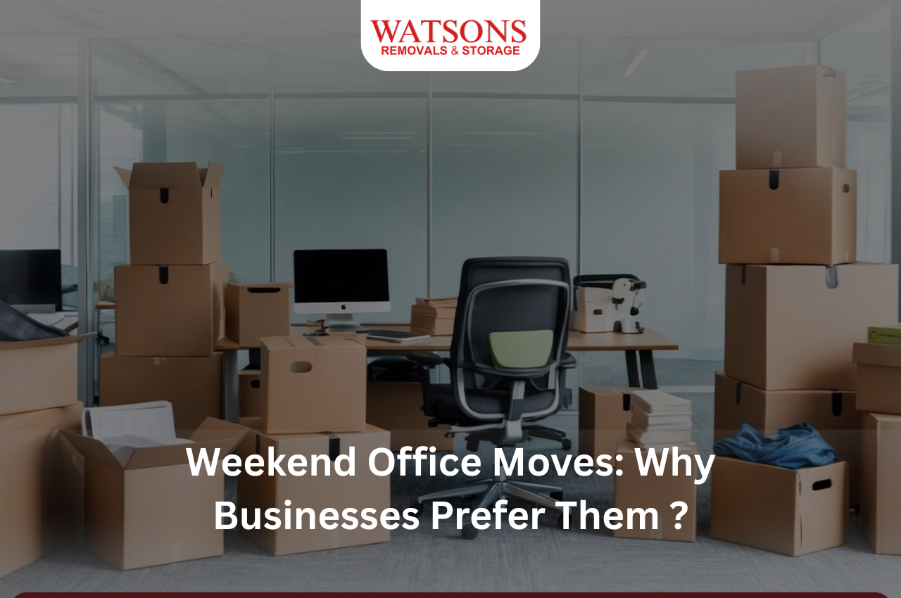 Weekend Office Moves in Melbourne: Why Businesses Prefer Them | Watsons Removals